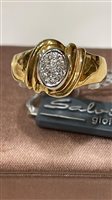 Anello Salvini Donna in Oro giallo Diamante 0.08 Ct SAB50421 - SAB50421
